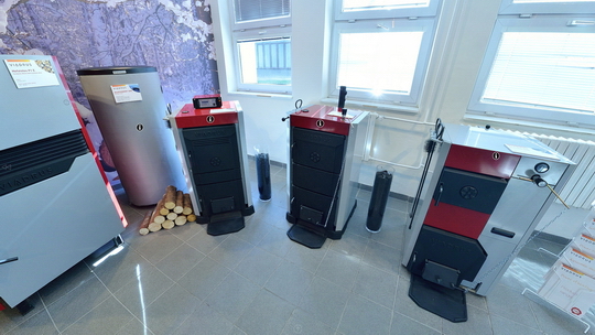 VIADRUS Plc. - Boilers for solid fuel - Show virtual view