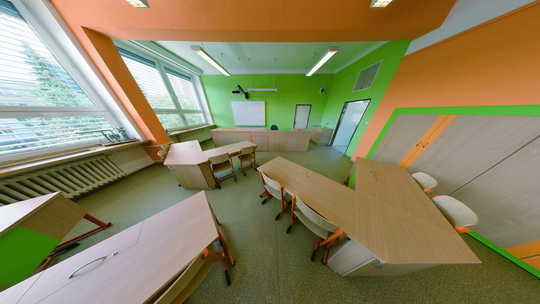 Elementary school " Čs. armády" - physics classroom - Show virtual view