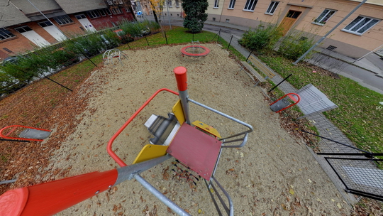 Hřiště Poděbradova - Show virtual view